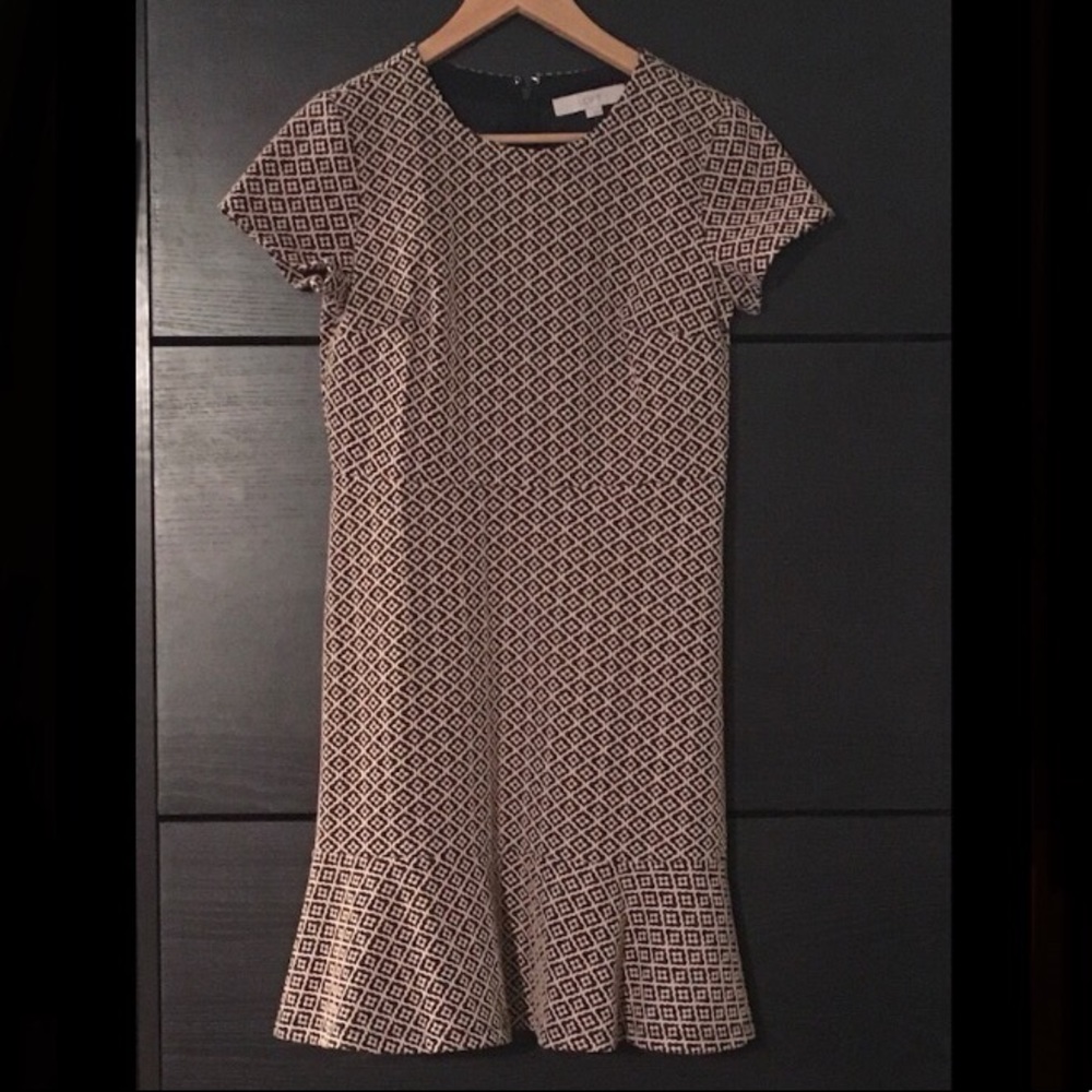 NWT Ann Taylor Loft Flounce Dress